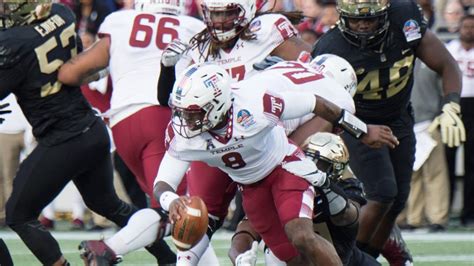 8 points per <b>game</b>, which ranks 11th-worst in the FBS. . Temple owls football score